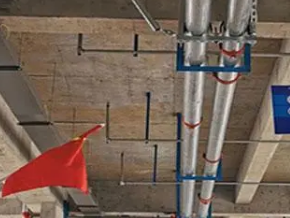 隆子管廊支架的安装方法